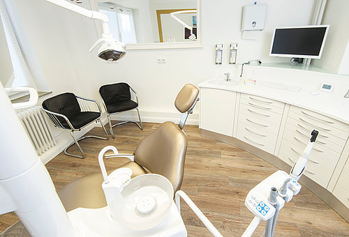 Behandlungsraum in der Praxis